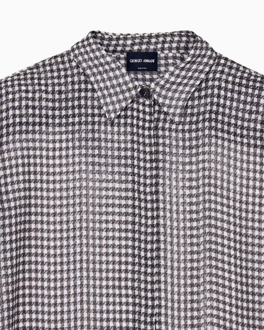 Giorgio Armani Gray Armani/Archivio Ss1983 Shirt