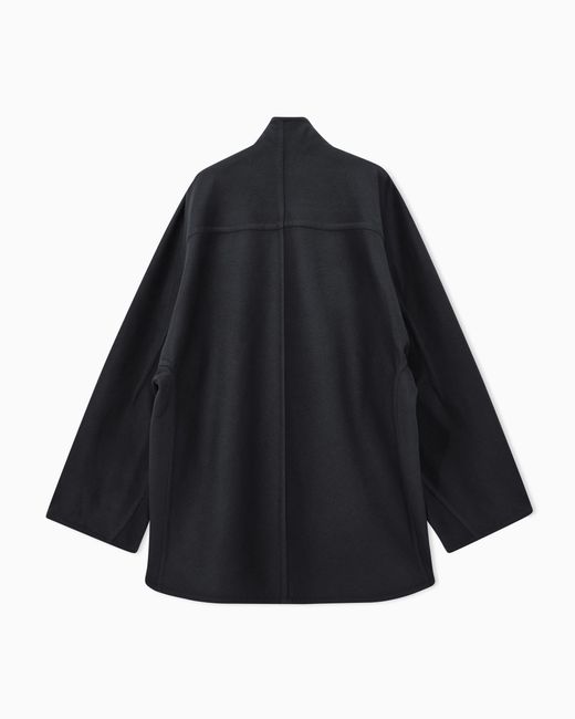 Giorgio Armani Blue Pea Coat