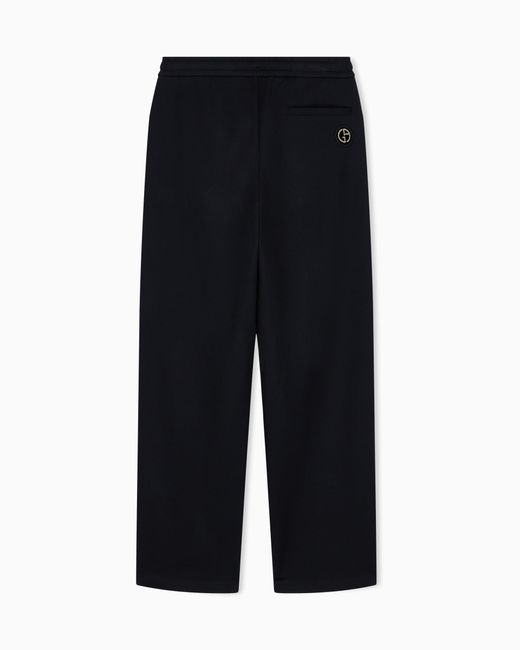 Giorgio Armani Black Trouser Regular Fit for men