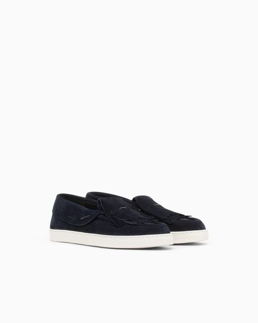 Giorgio Armani White Loafer for men
