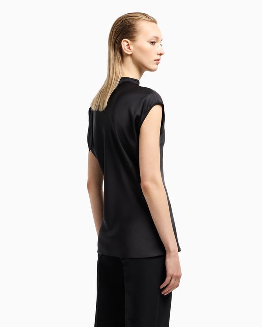 Giorgio Armani Black Blouse