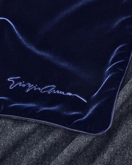 Giorgio Armani Blue Double Stole