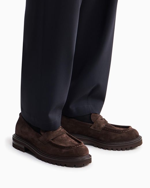 Giorgio Armani White Loafer for men