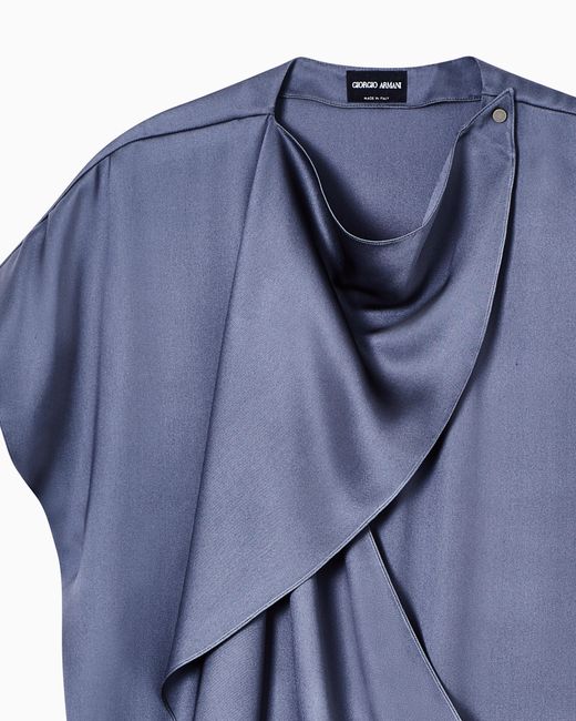 Giorgio Armani Blue Blouse
