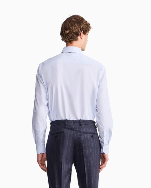 Giorgio Armani White Regular Fit Shirt for men