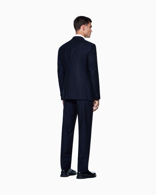 Giorgio Armani Blue Soho Line Single-Breasted Suit for men