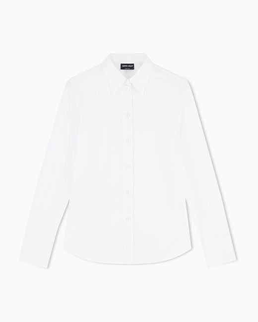 Giorgio Armani White Button-Down Shirt