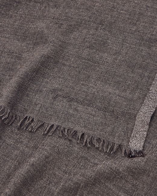 Giorgio Armani Gray Stole