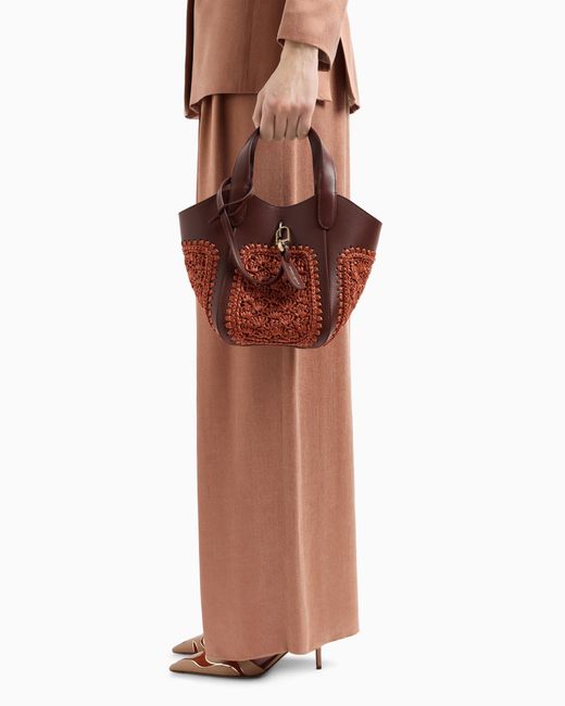 Giorgio Armani Brown Small Handbag