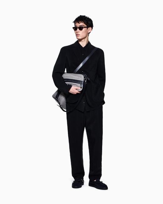 Giorgio Armani Blue Blazer Regular Fit for men