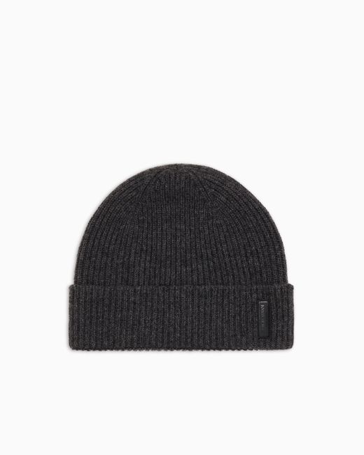 Berretto di Giorgio Armani in Black da Uomo