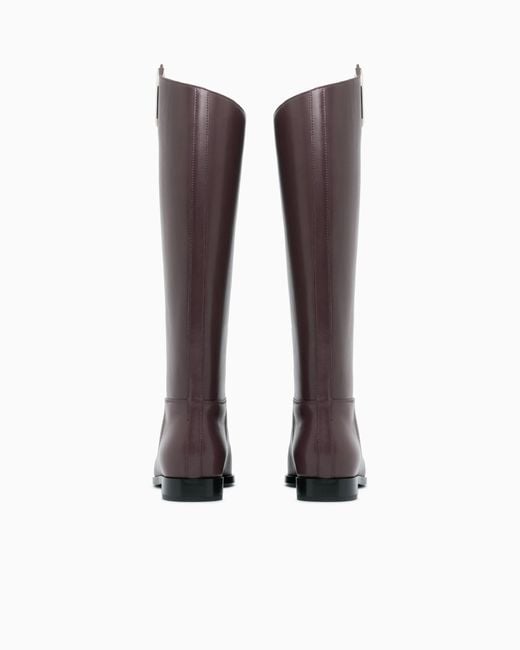 Giorgio Armani Brown Boot