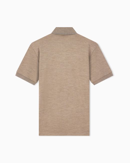 Giorgio Armani Natural Polo Shirt Regular Fit for men