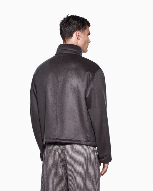 Giorgio Armani Purple One-Pleat Trousers for men