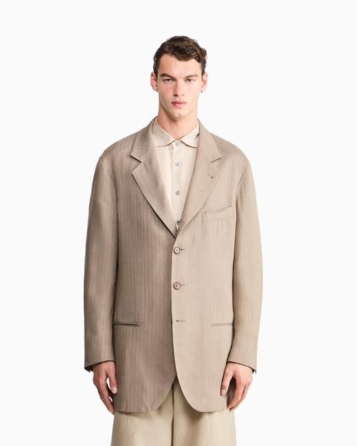 Giorgio Armani Natural Armani/Archivio Ss1994 Single-Breasted Jacket for men