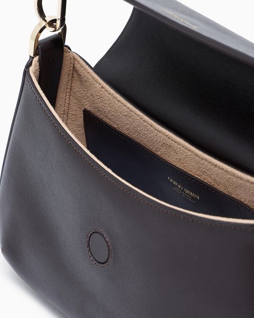 Giorgio Armani Black Small La Prima Soft Bag