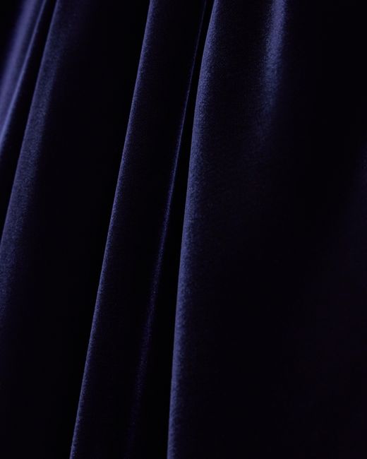 Giorgio Armani Blue Pleated Trousers