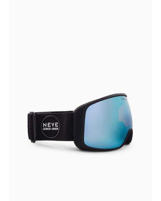 Giorgio Armani Blue Special Edition Snow Goggle By Oakley for men
