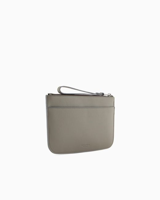 Pochette di Giorgio Armani in Gray da Uomo