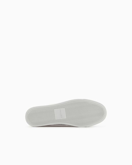 Giorgio Armani White Slip Shoe