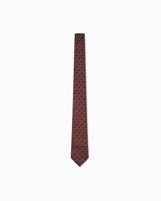 Giorgio Armani White Armani/Archivio Ss1983 Tie for men