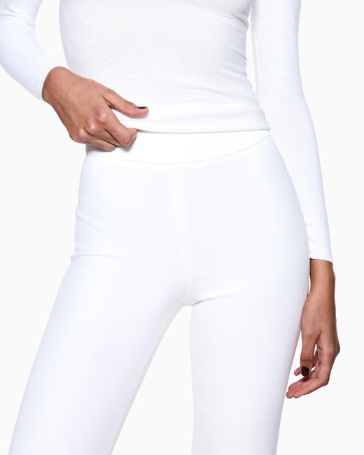 Traje De Mujer En Crepé De Seda Pura Giorgio Armani de color White