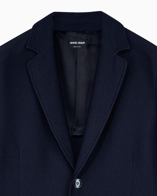 Giorgio Armani Blue Blazer Regular Fit for men