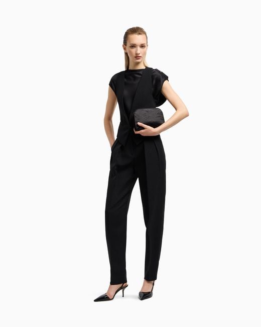 Giorgio Armani Black Blouse