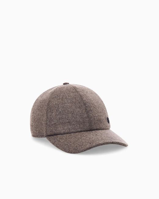 Giorgio Armani Brown Baseball Hat for men