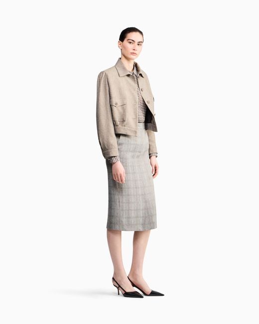 Giorgio Armani Gray Armani/Archivio Ss1983 Shirt