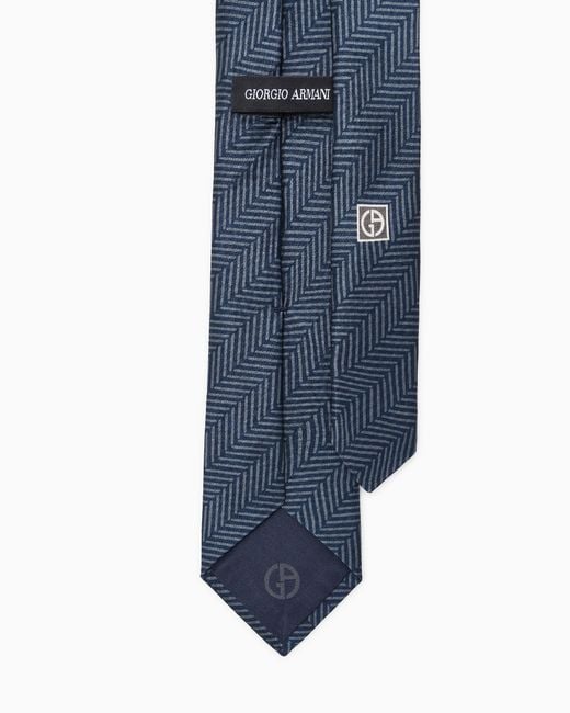 Giorgio Armani Blue Tie for men
