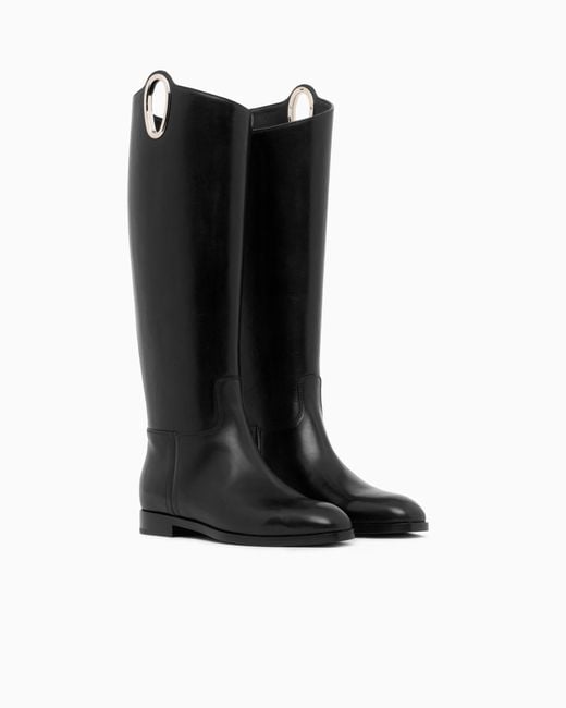 Giorgio Armani Black Boot