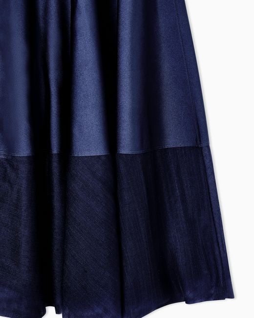 Giorgio Armani Blue Long Dress