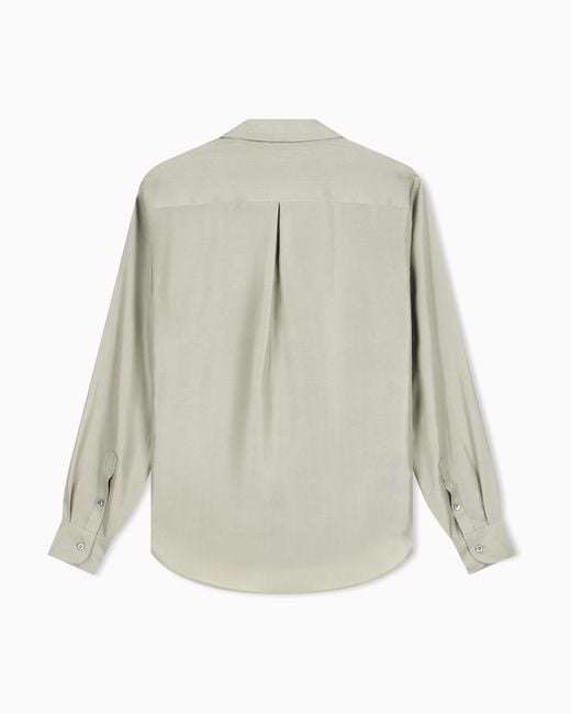 Giorgio Armani White Shirt Oversized for men