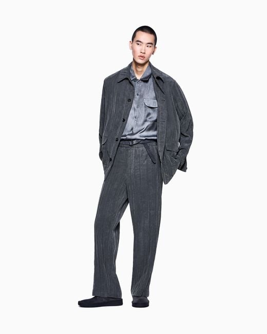 Giorgio Armani Blue Blouson for men