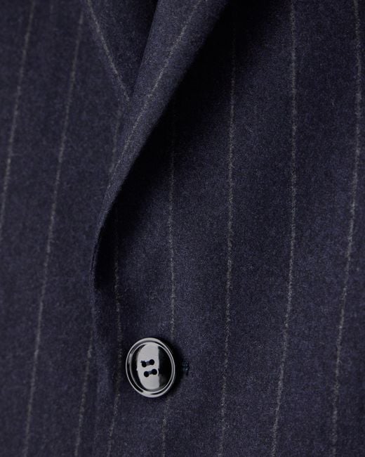 Giorgio Armani Blue Slim-Fit Single-Breasted Suit for men