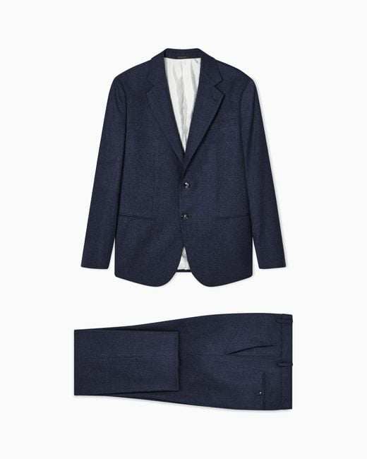 Giorgio Armani Blue Soho Line Single-Breasted Suit for men