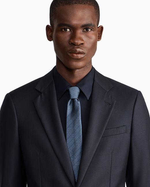 Giorgio Armani Blue Tie for men