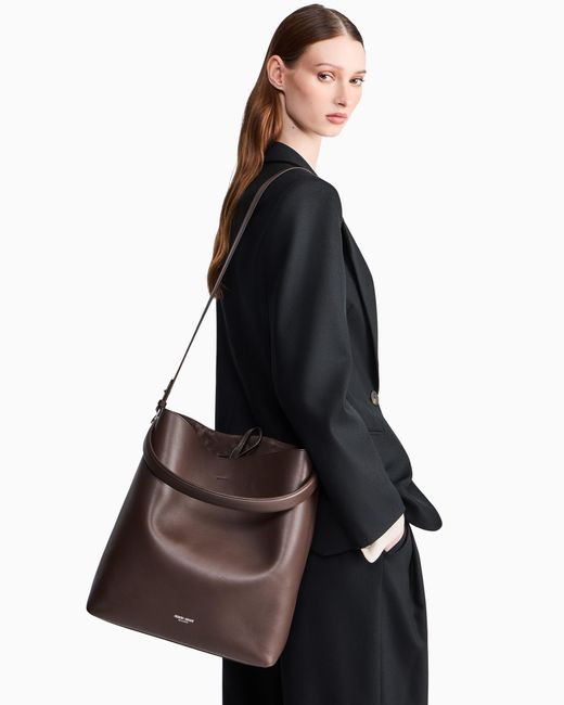 Giorgio Armani Black Shoulder Bag