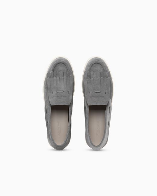 Giorgio Armani White Loafer for men