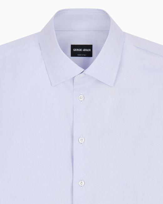 Giorgio Armani Blue Dress Shirt for men