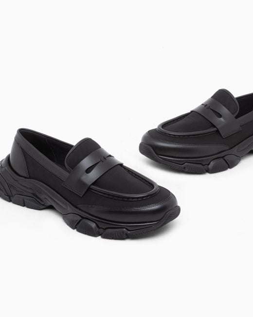 Giorgio Armani White Loafers for men