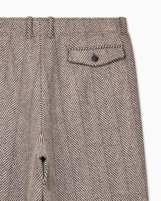Giorgio Armani Gray Trouser Oversized for men