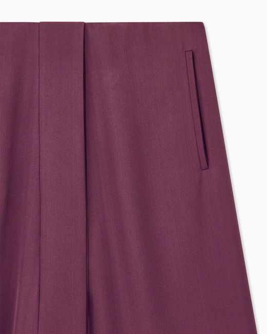 Giorgio Armani Purple Skirt