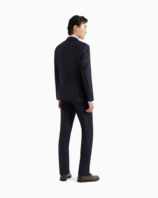 Abito Linea Manhattan Monopetto di Giorgio Armani in Black da Uomo
