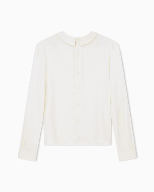 Giorgio Armani White Armani/Archivio Fw1990 Blouse
