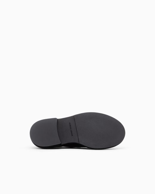 Giorgio Armani Black Slipper Giorgio's for men