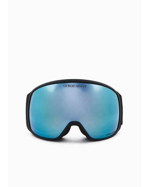 Giorgio Armani Blue Special Edition Snow Goggle By Oakley for men