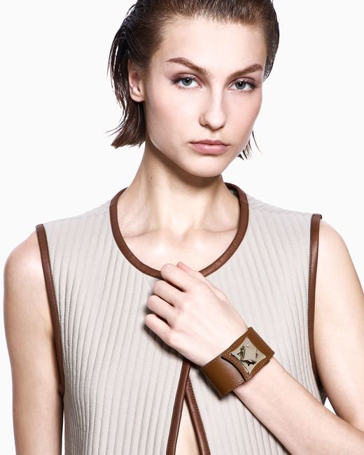 Bracciale di Giorgio Armani in White