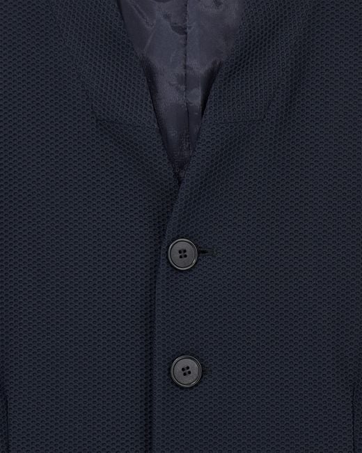 Giorgio Armani Blue Blazer Regular Fit for men